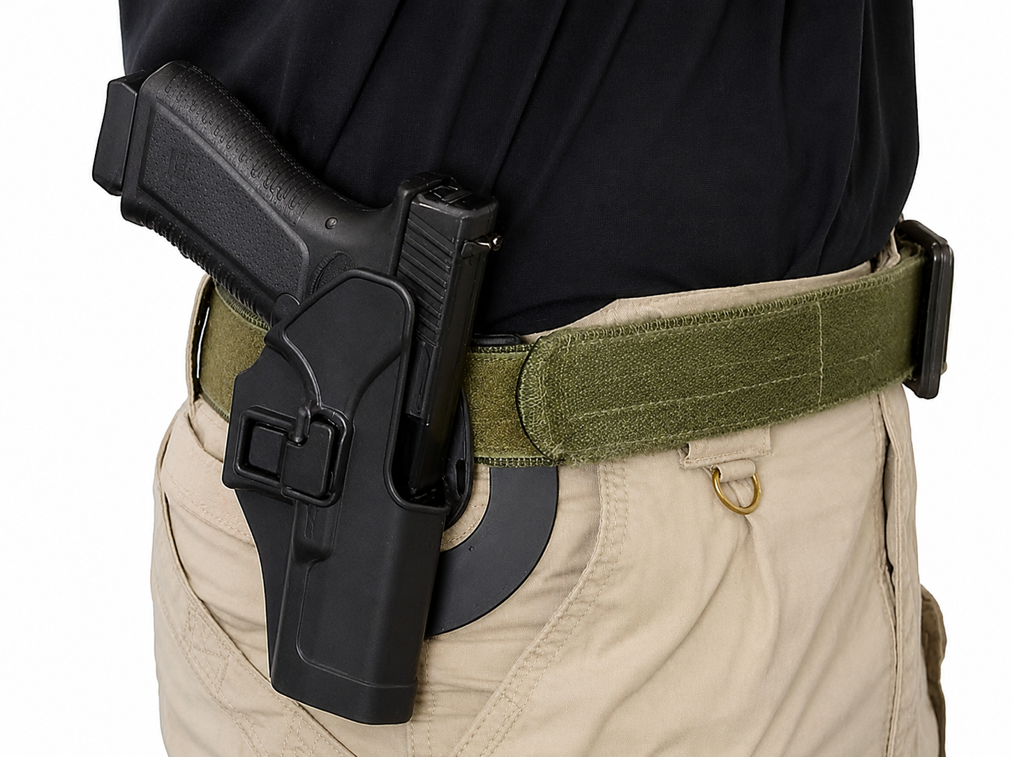 Funda para Glock de Polimero con seguro, vista 2