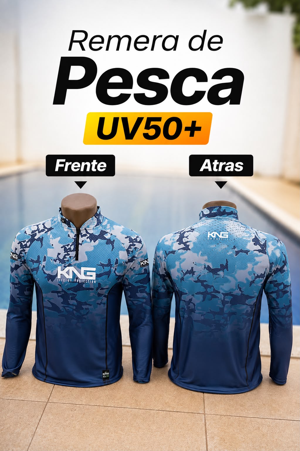 Remeras de Pesca King Varias Estampas, vista 5