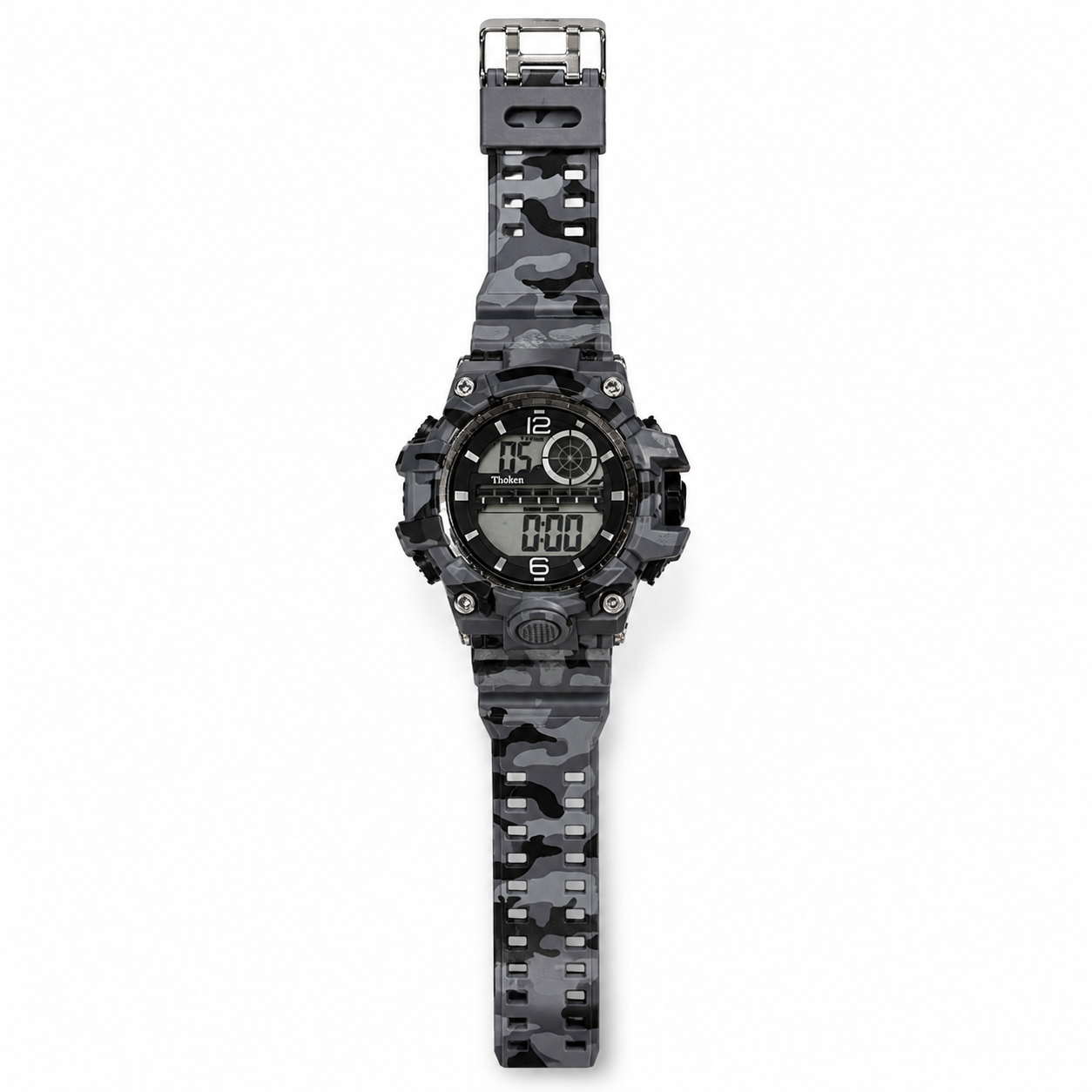 Reloj Deportivo Digital Camuflado – Resistente al Agua, Varios Colores, vista 2