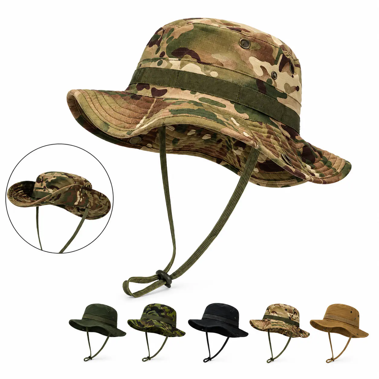 Sombrero Táctico  – Tela Ripstop