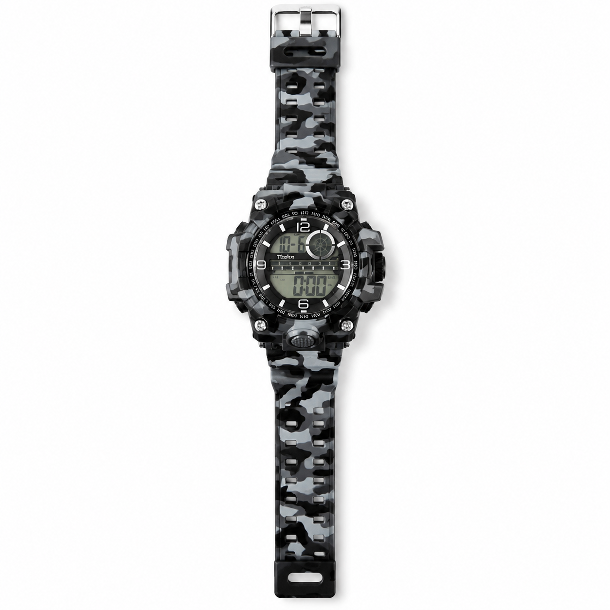 Reloj Deportivo Digital Camuflado – Resistente al Agua, Varios Colores, vista 6