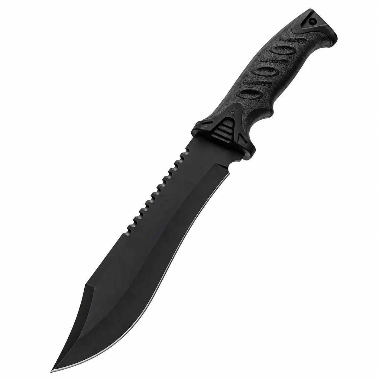 Cuchillo Bowie Táctico de Hoja Ancha con Sierra CUCH-TAC-003