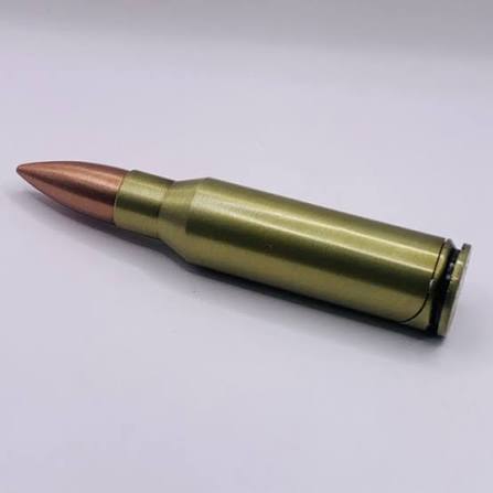 Encendedor con Forma de Bala .50, vista 2
