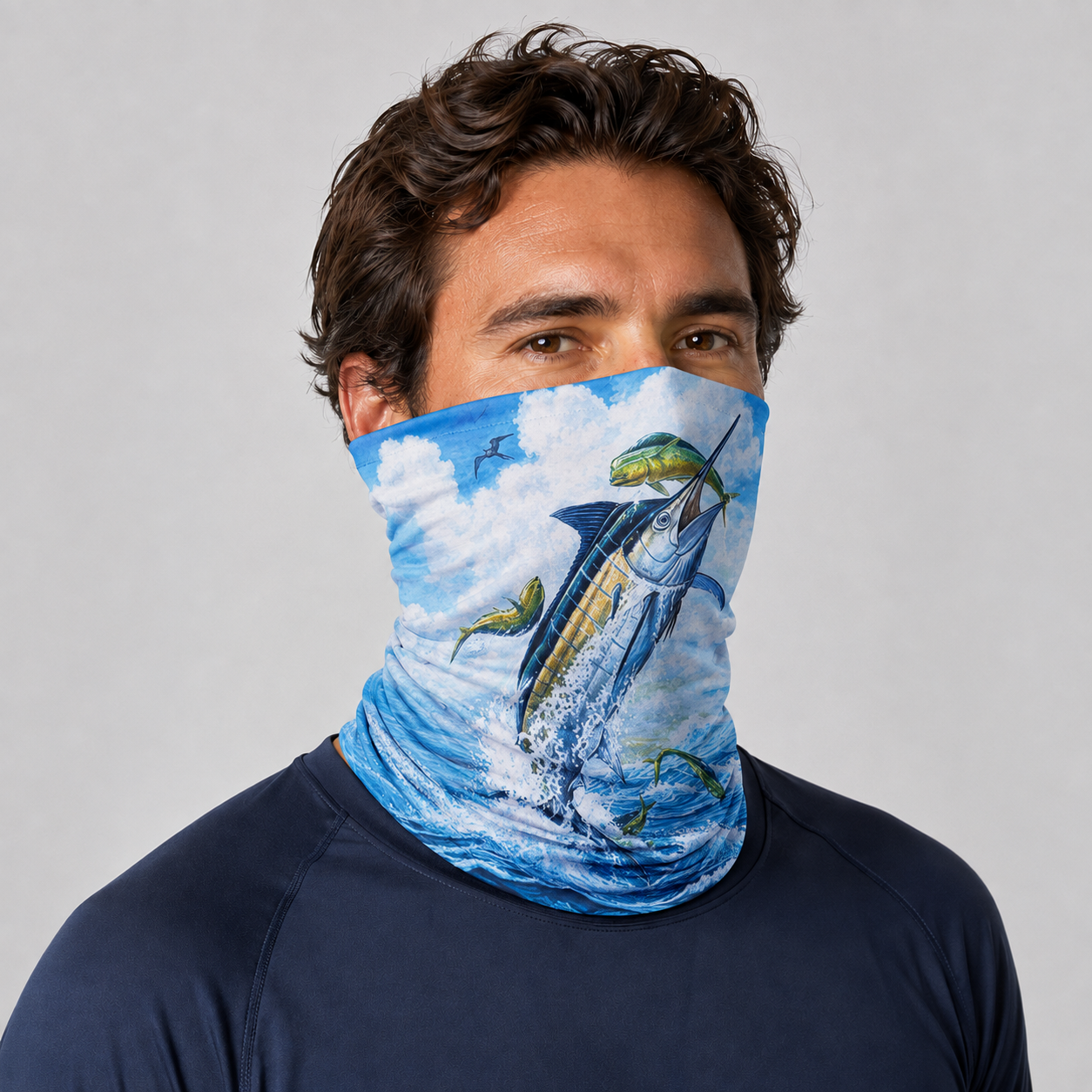 Bandana de Pesca – Protección UV50+, Varios Estampados en Paraguay