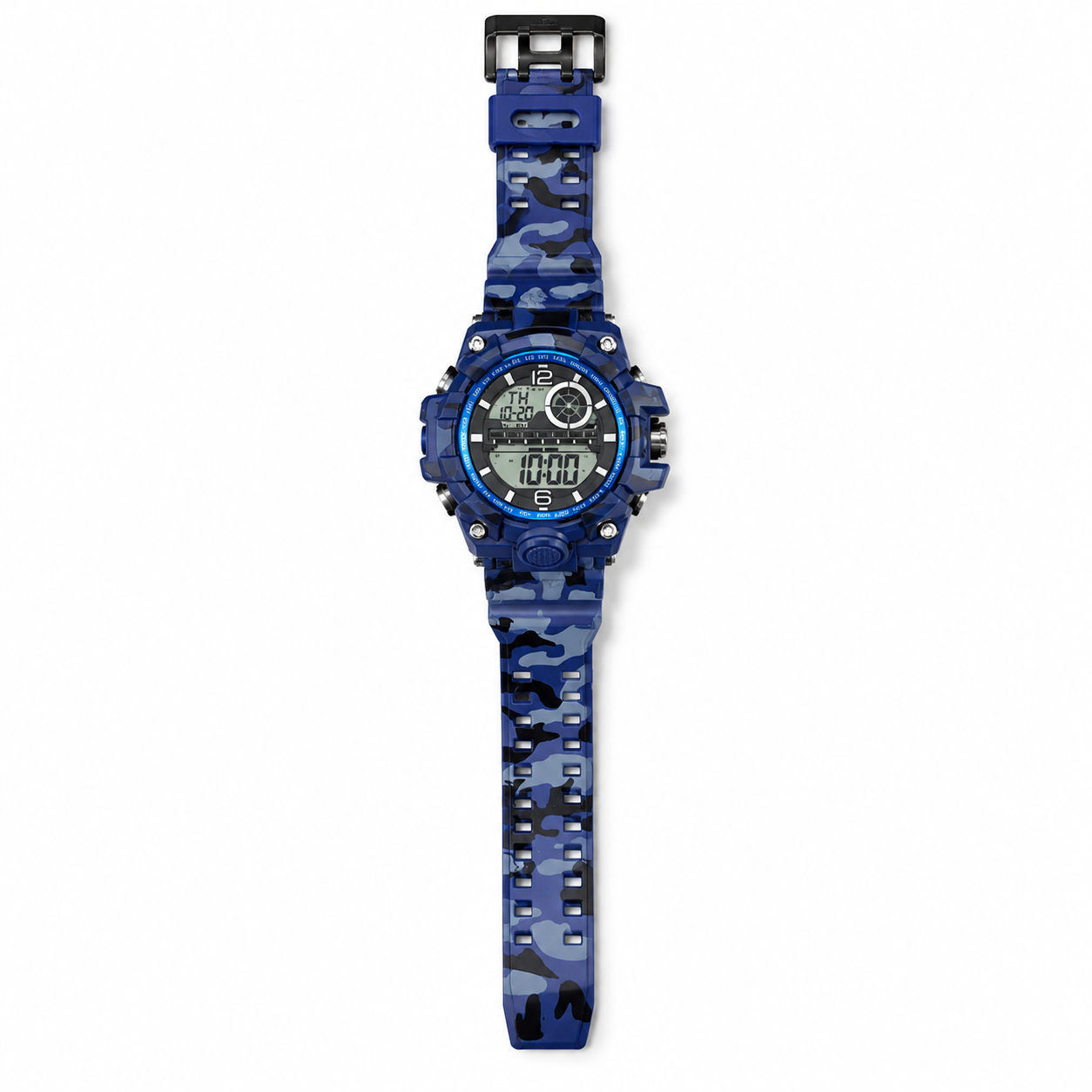 Reloj Deportivo Digital Camuflado – Resistente al Agua, Varios Colores, vista 3