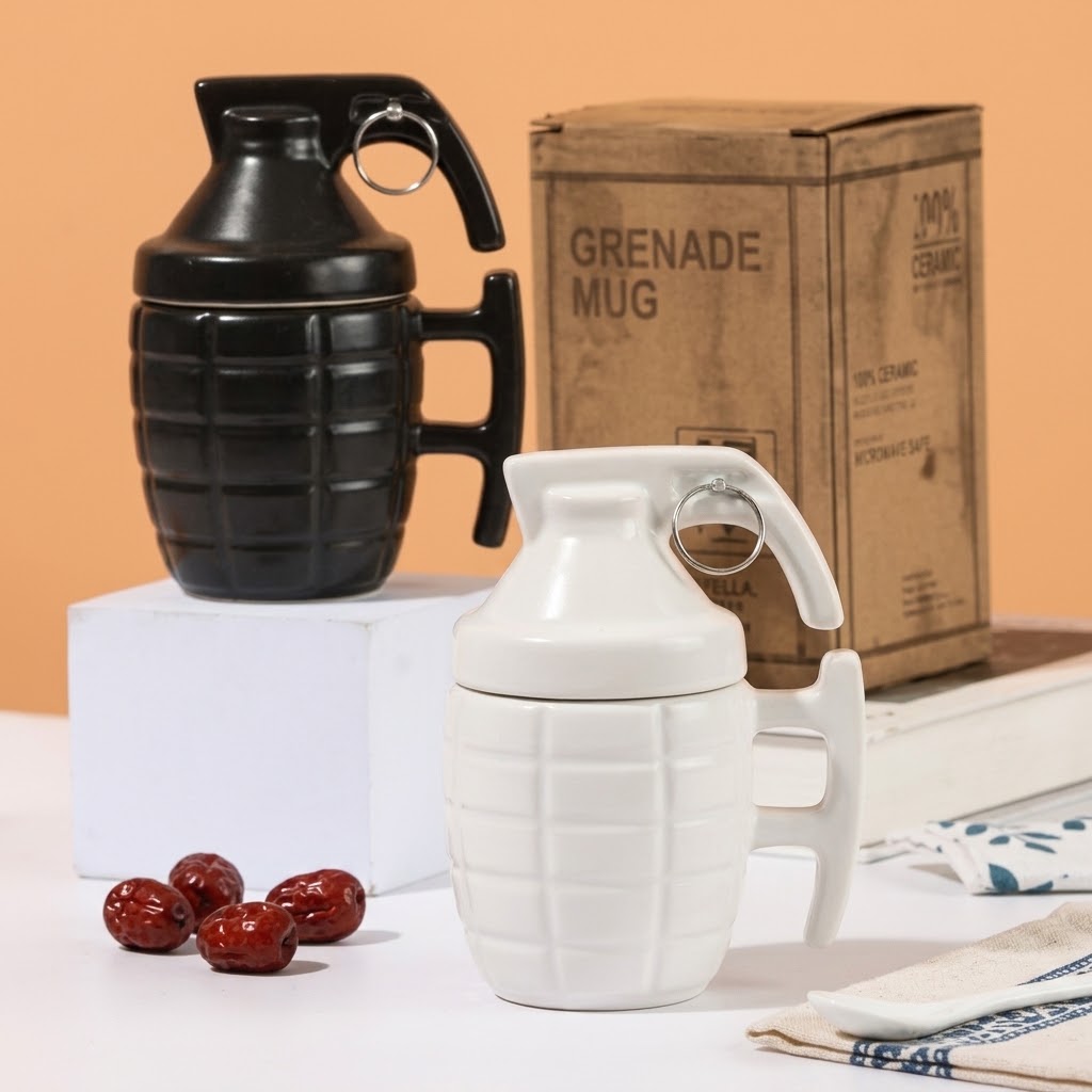 Taza de Cerámica con Forma de Granada en Paraguay