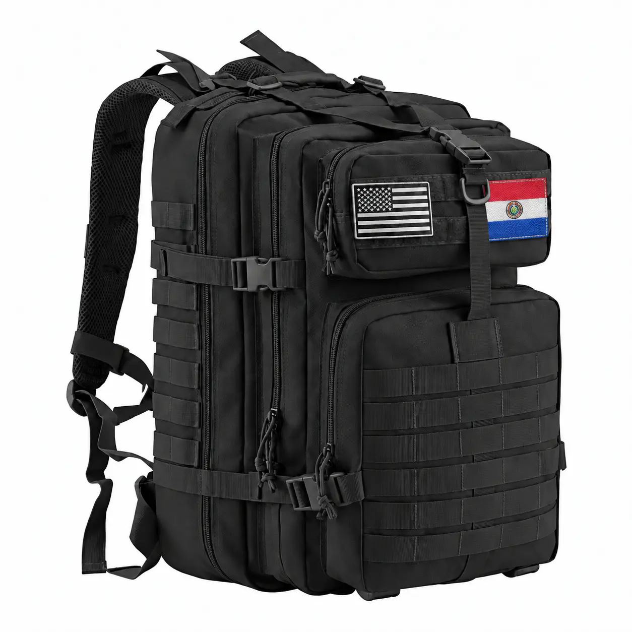 Mochila Táctica Militar 50 Litros con Parches, imagen 1
