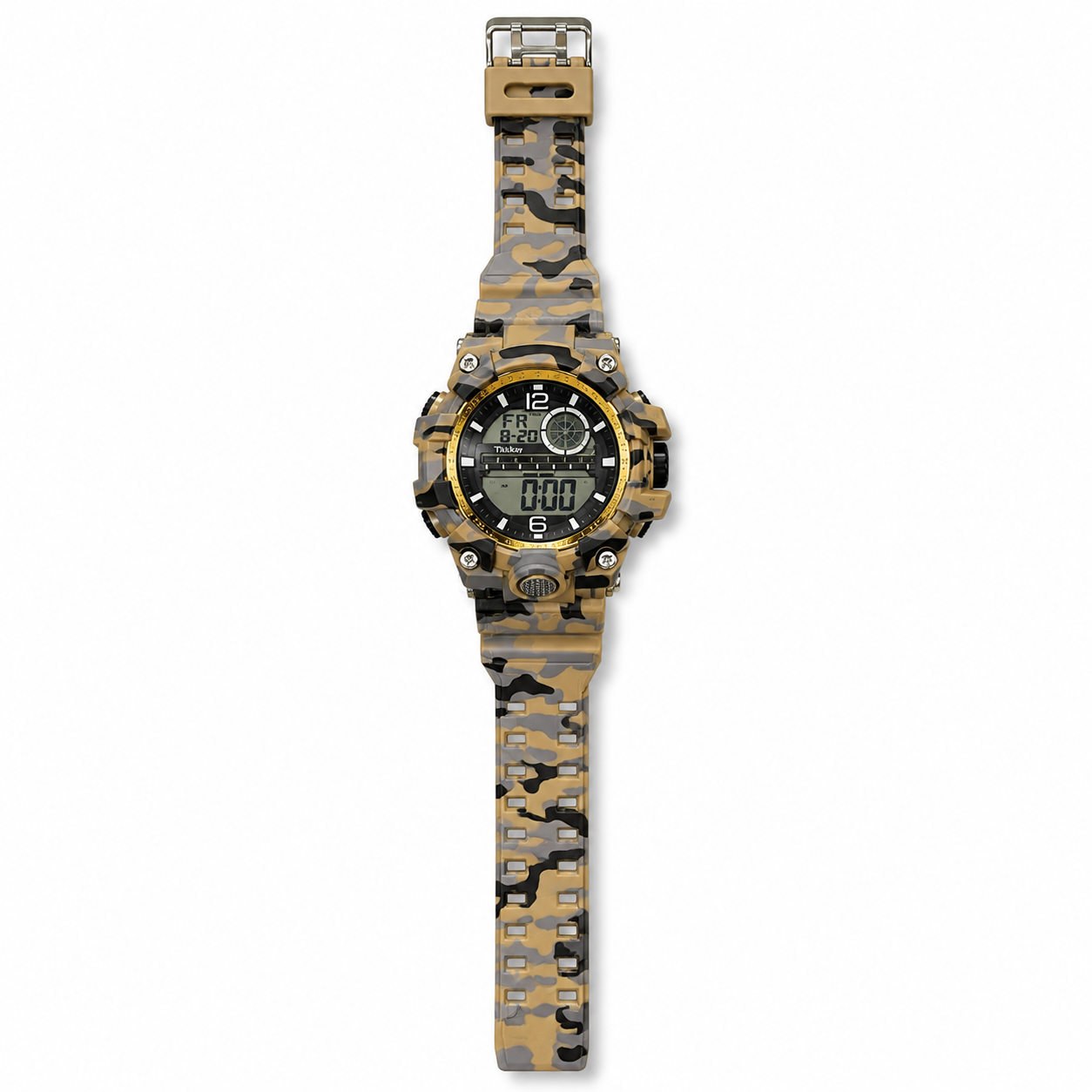 Reloj Deportivo Digital Camuflado – Resistente al Agua, Varios Colores, imagen 1