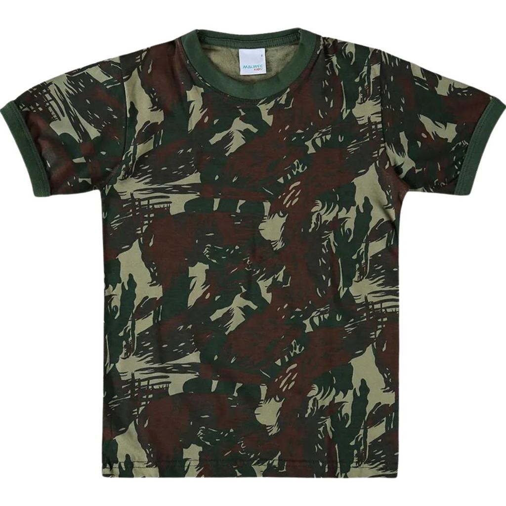 Remera camuflayada Algodon, imagen 1