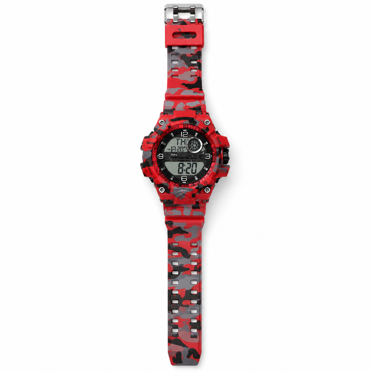 Reloj Deportivo Digital Camuflado – Resistente al Agua, Varios Colores, vista 4