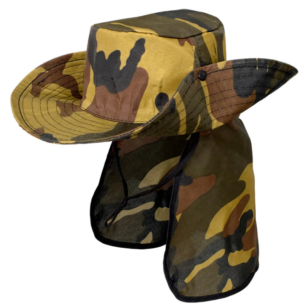 Sombrero con protector de cuello, vista 2